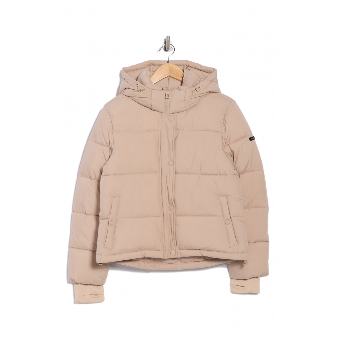 Veste matelassée 'Missy Hooded Water Resistant Crop' pour Femmes