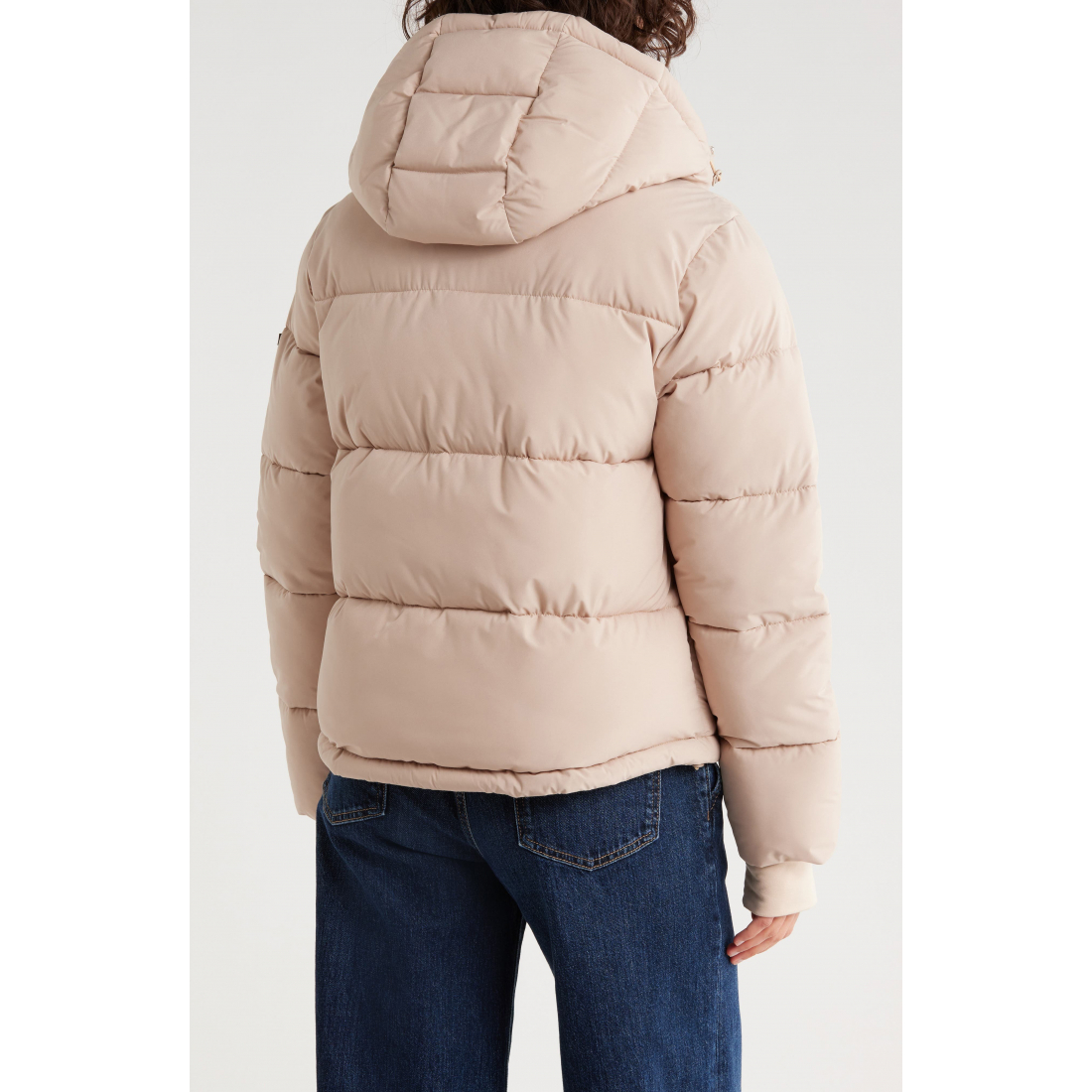 Veste matelassée 'Missy Hooded Water Resistant Crop' pour Femmes