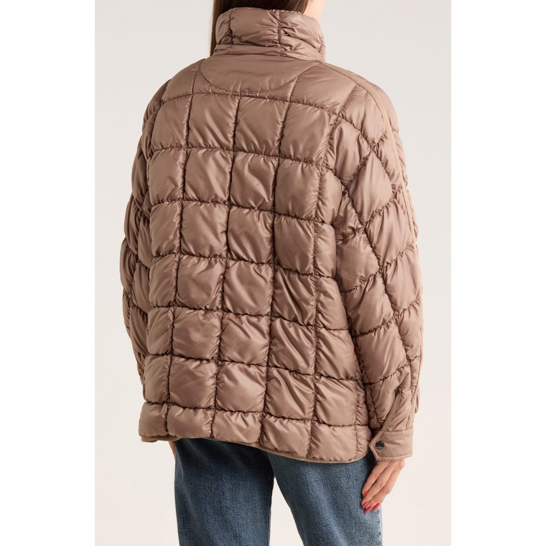 'Zip Quilted Short' Pufferjacke für Damen