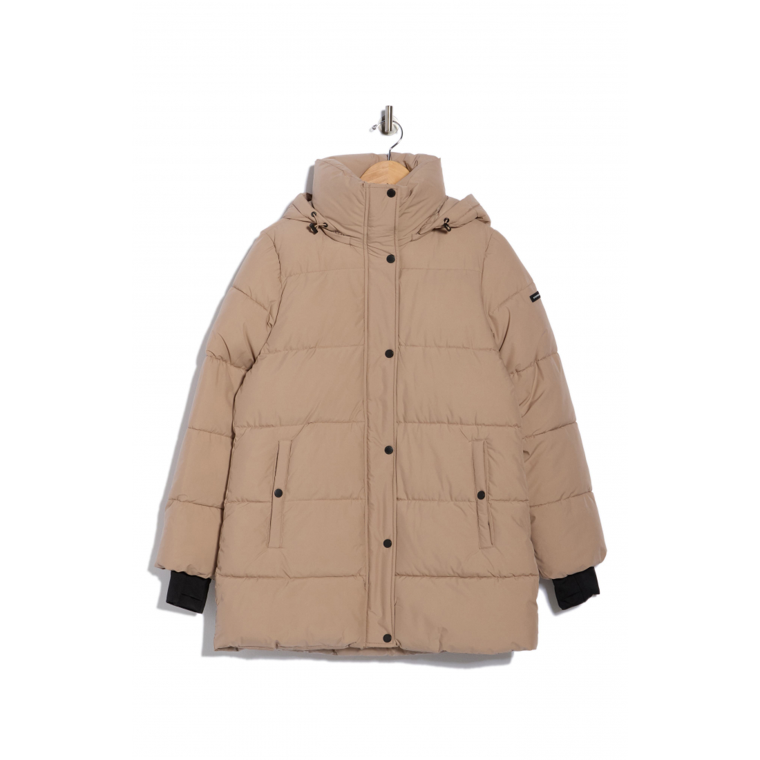 'Water Resistant Hooded' Pufferjacke für Damen