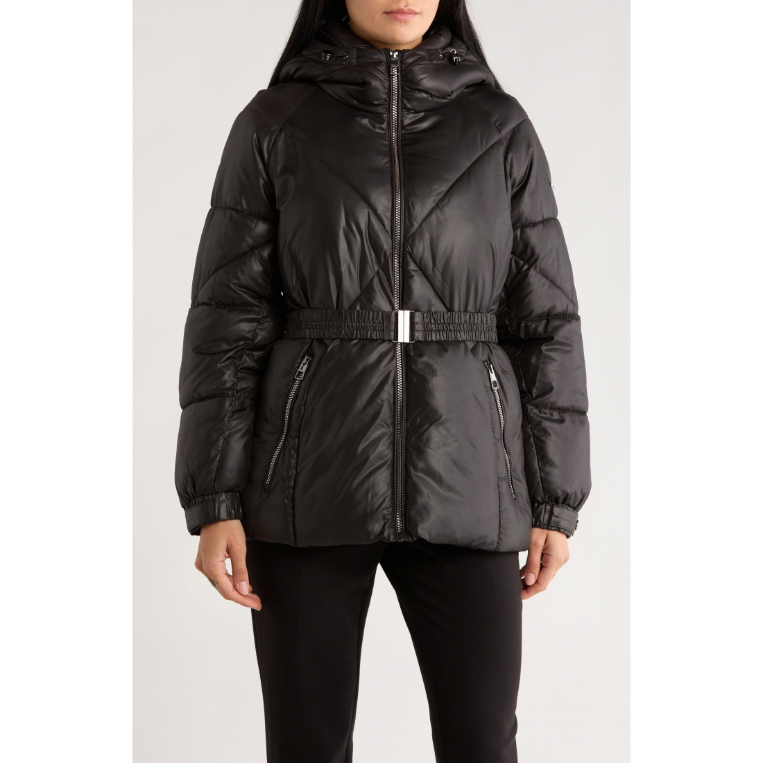 Manteau matelassé 'Missy Belted' pour Femmes