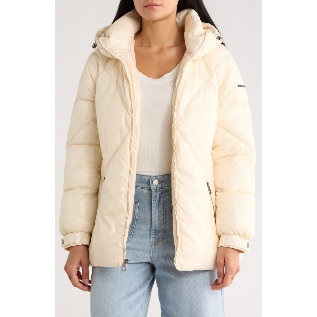 Manteau matelassé 'Missy Belted' pour Femmes