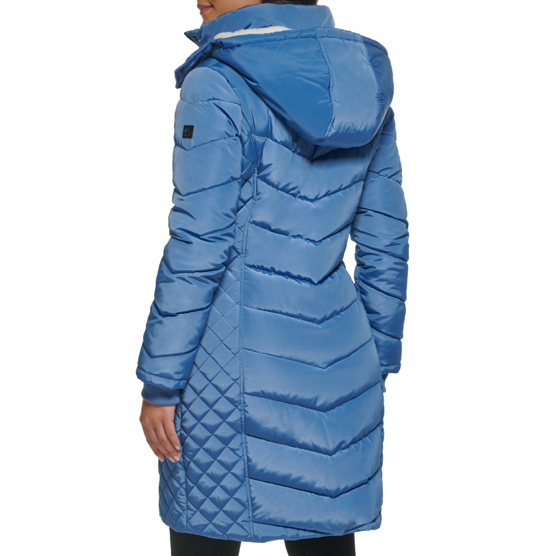 Women's 'Heavyweight Fleece Hood Quilted' Puffer Jacket