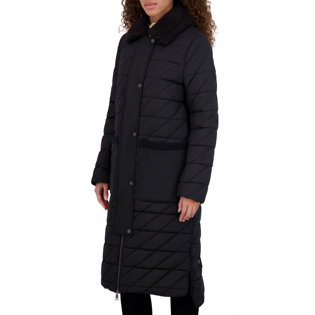 Manteau matelassé 'Maxine with Collar' pour Femmes