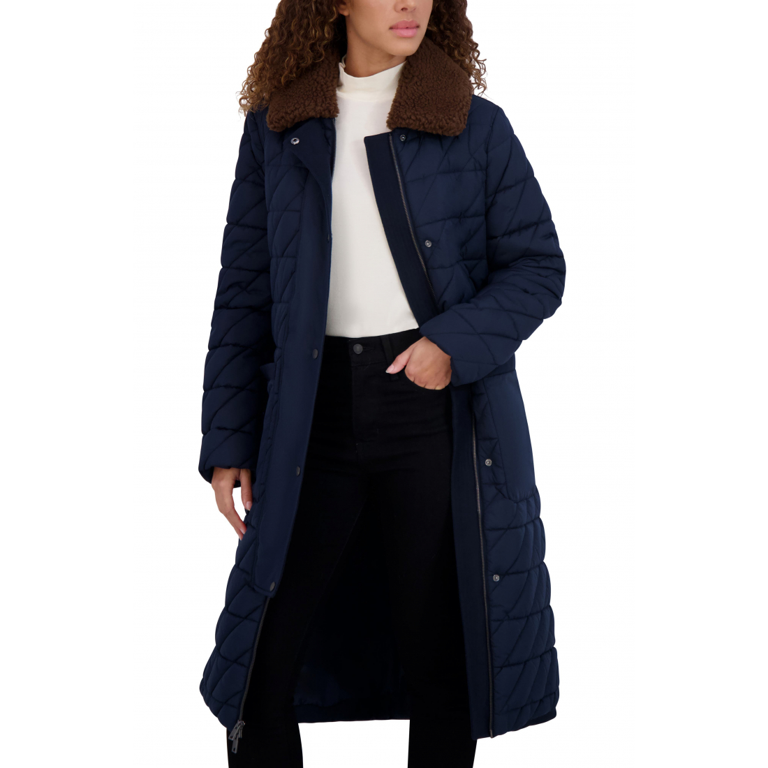 Manteau matelassé 'Maxine with Collar' pour Femmes