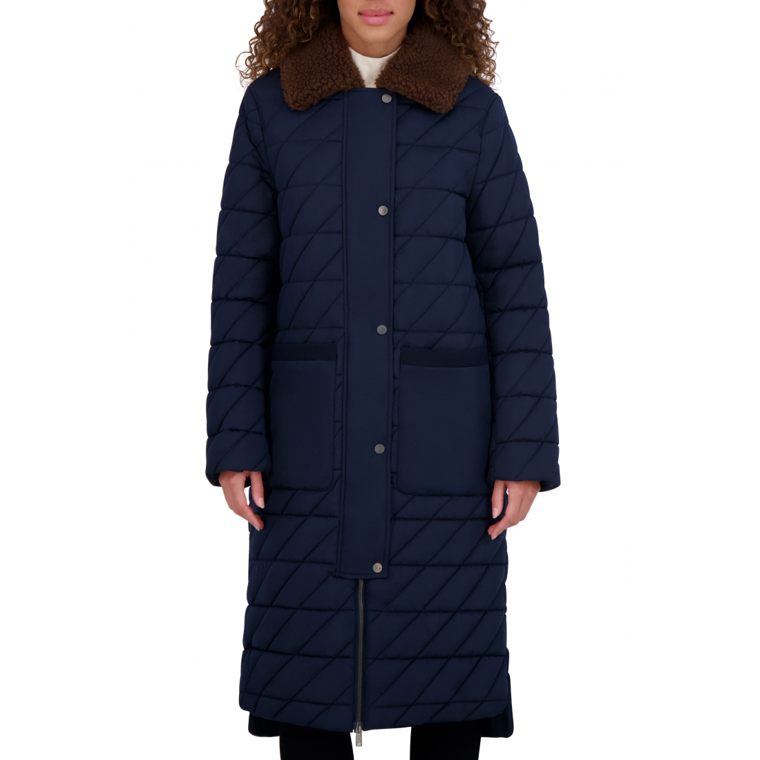 Manteau matelassé 'Maxine with Collar' pour Femmes