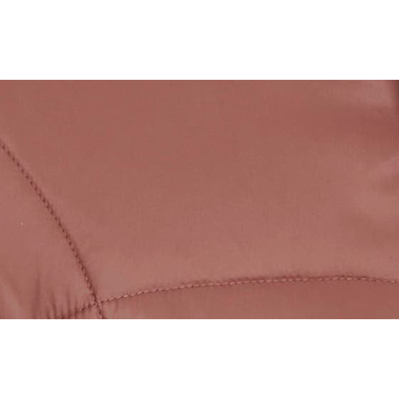 Women's 'Ribbed Collar Long' Puffer Jacket