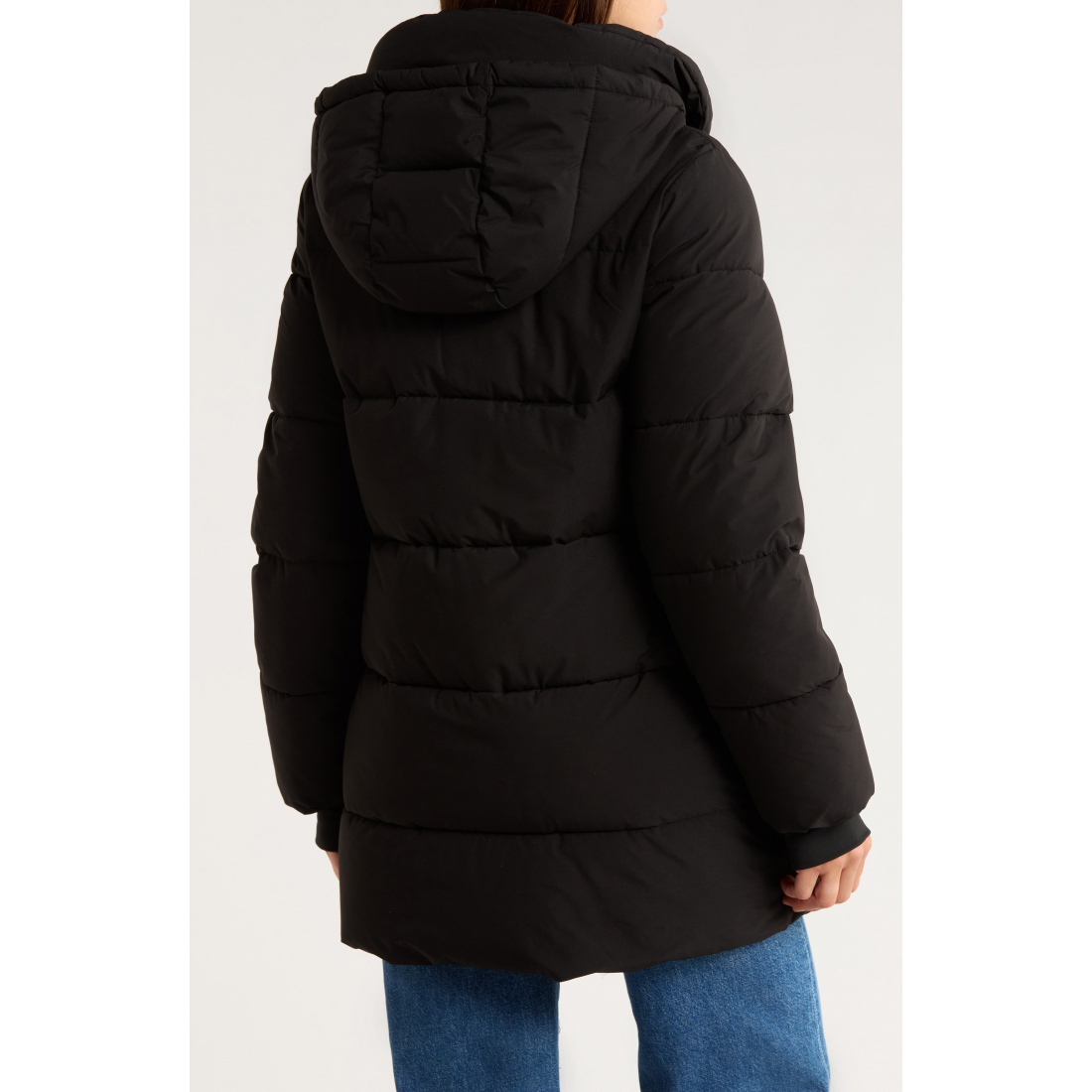 Women's 'Water Resistant Hooded' Puffer Jacket