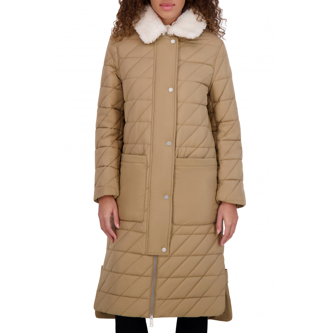 Manteau matelassé 'Maxine with Collar' pour Femmes