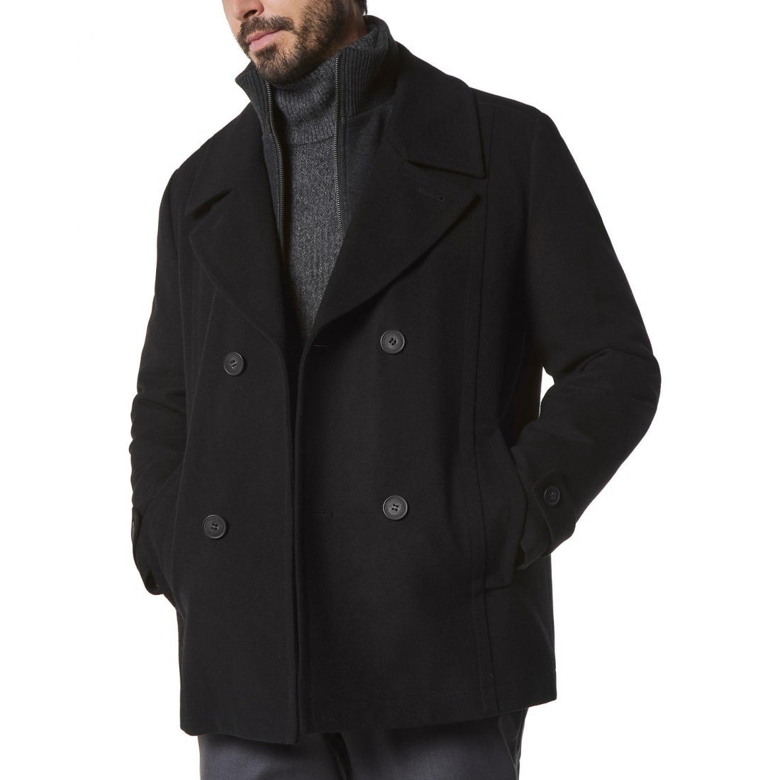 Caban 'Danton Inset Bib' pour Hommes