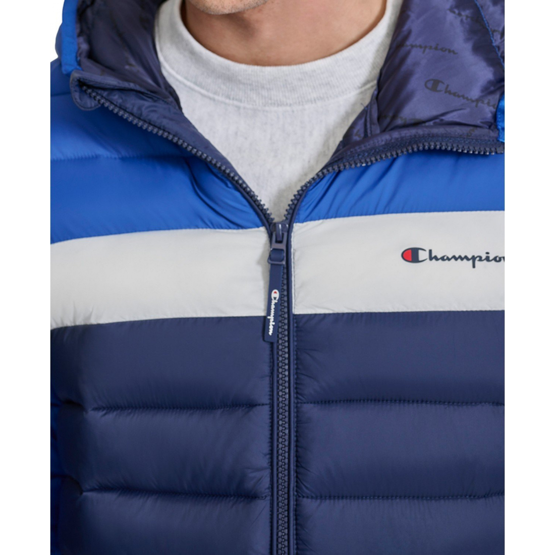 'Performance Hooded' Gesteppte Jacke für Herren