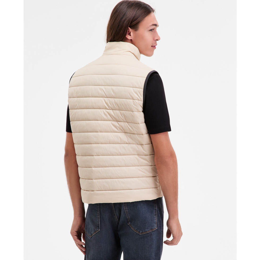 Gilet matelassé 'Barvino2435 Slim-Fit Full-Zip' pour Hommes