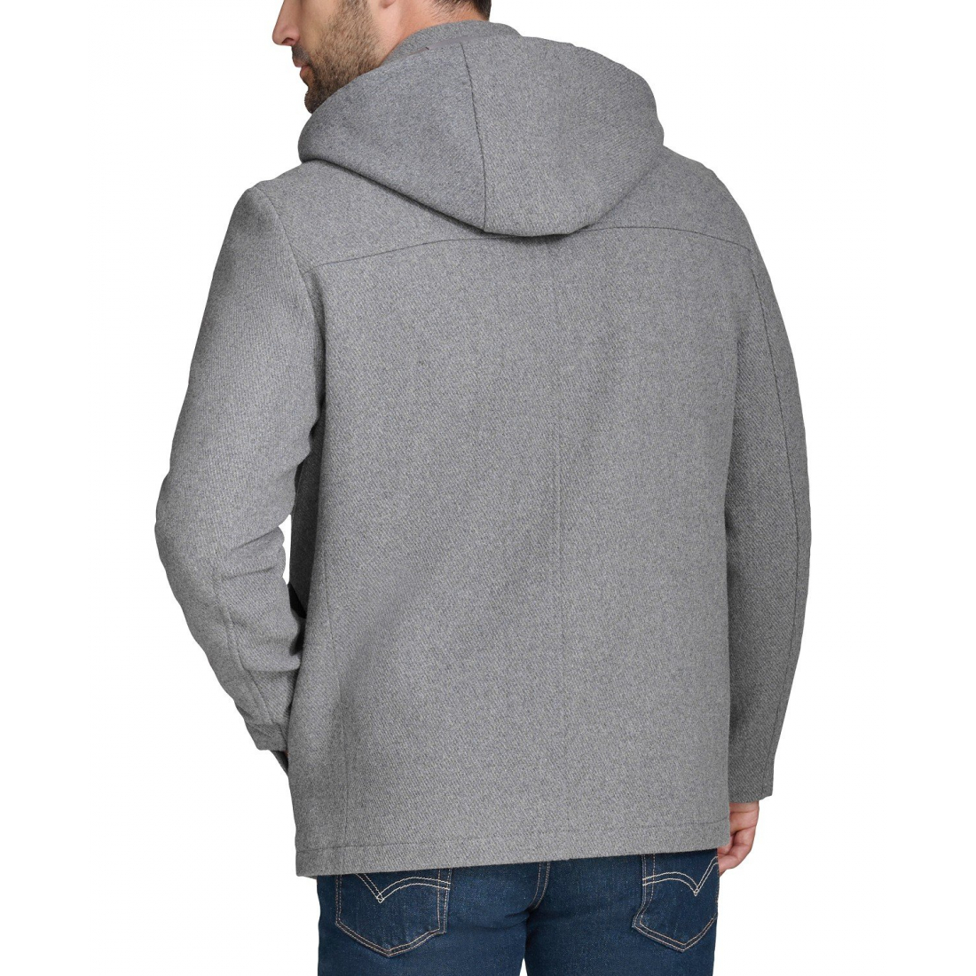 Veste matelassée 'Full-Zip Twill Field Removable Hood' pour Hommes