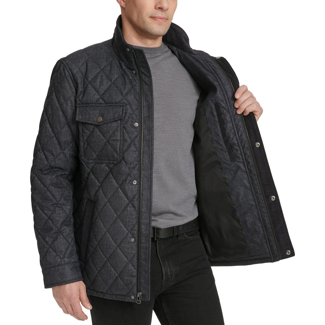 Veste matelassée 'Stand-Collar' pour Hommes