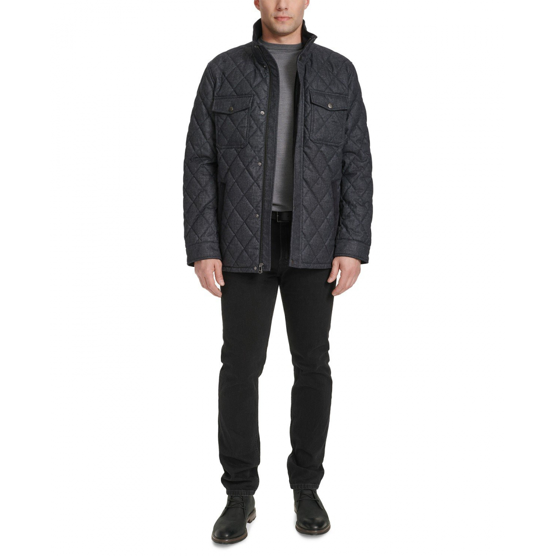 Veste matelassée 'Stand-Collar' pour Hommes