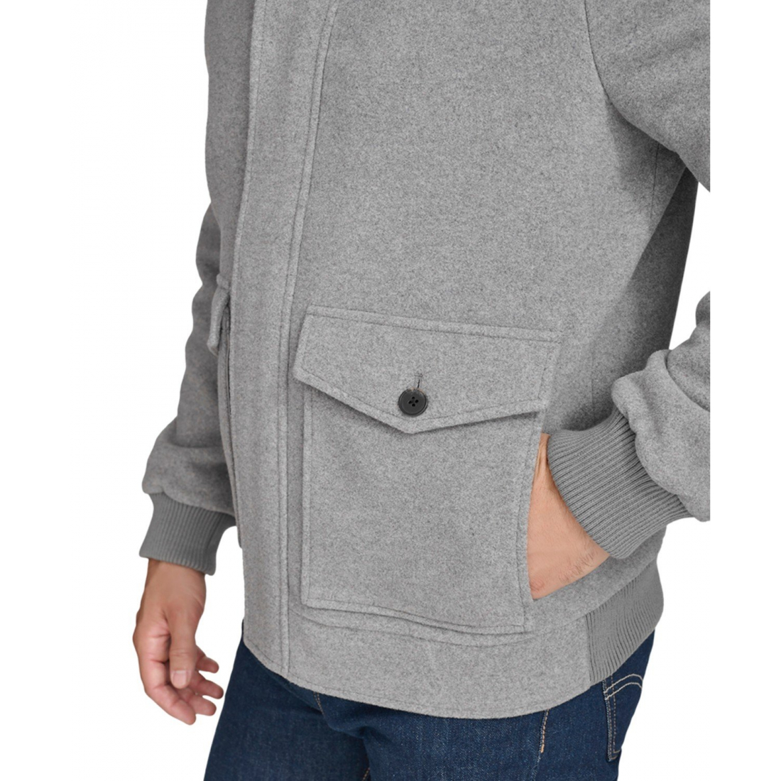 Blouson bomber 'Stand-Collar' pour Hommes