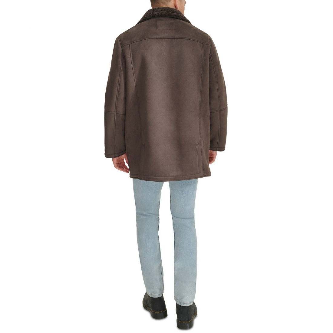 Teddy-Mantel für Herren