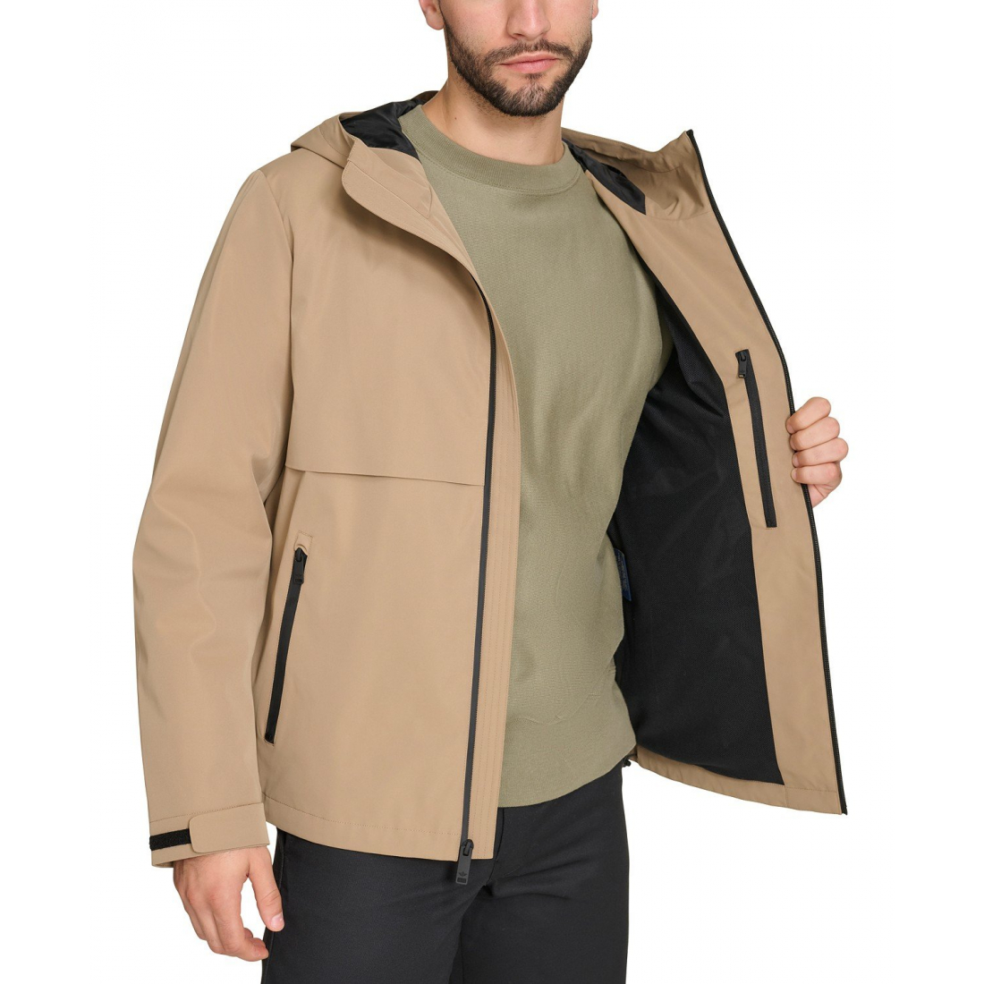 'Hooded' Regenjacke  für Herren