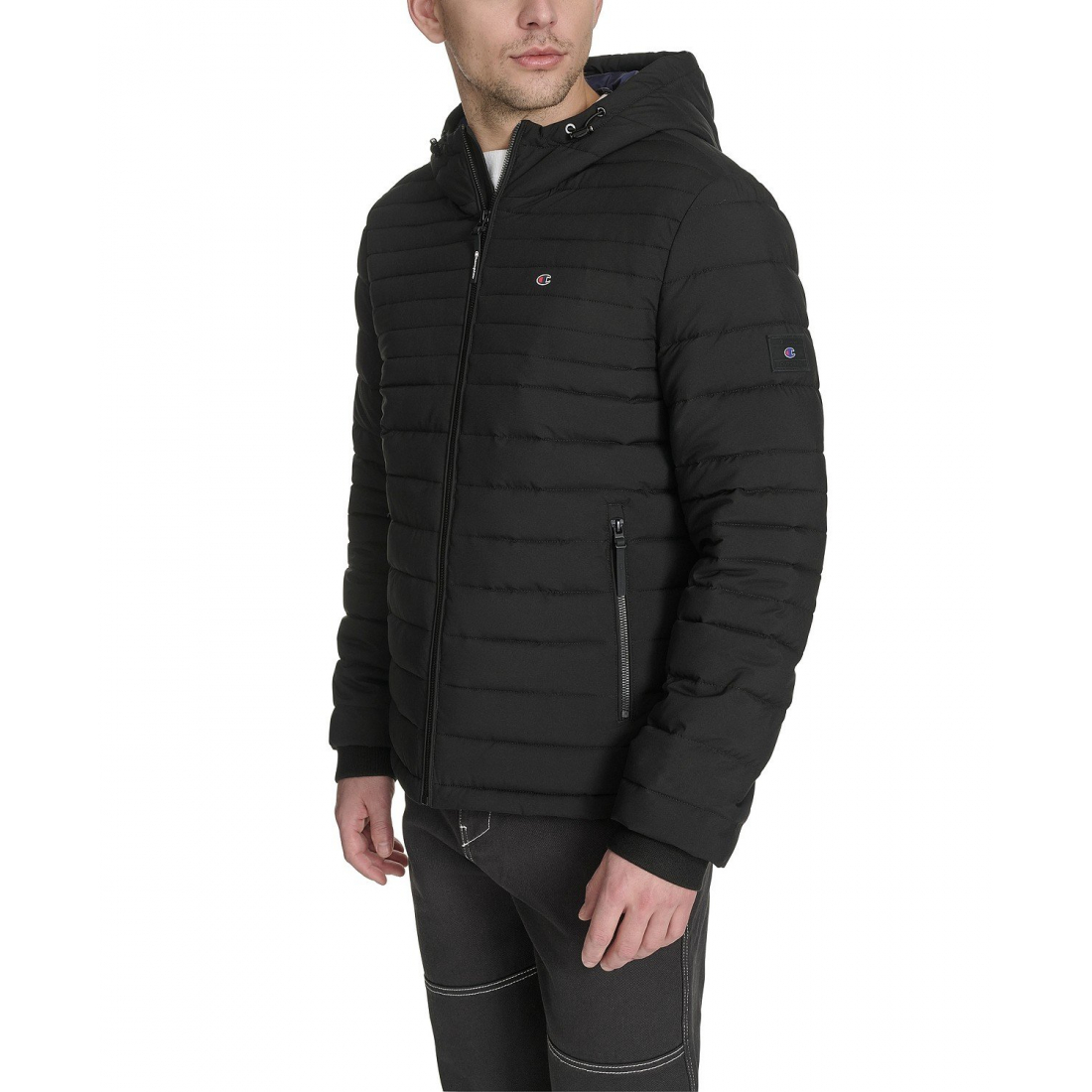 'Stretch' Gesteppte Jacke für Herren