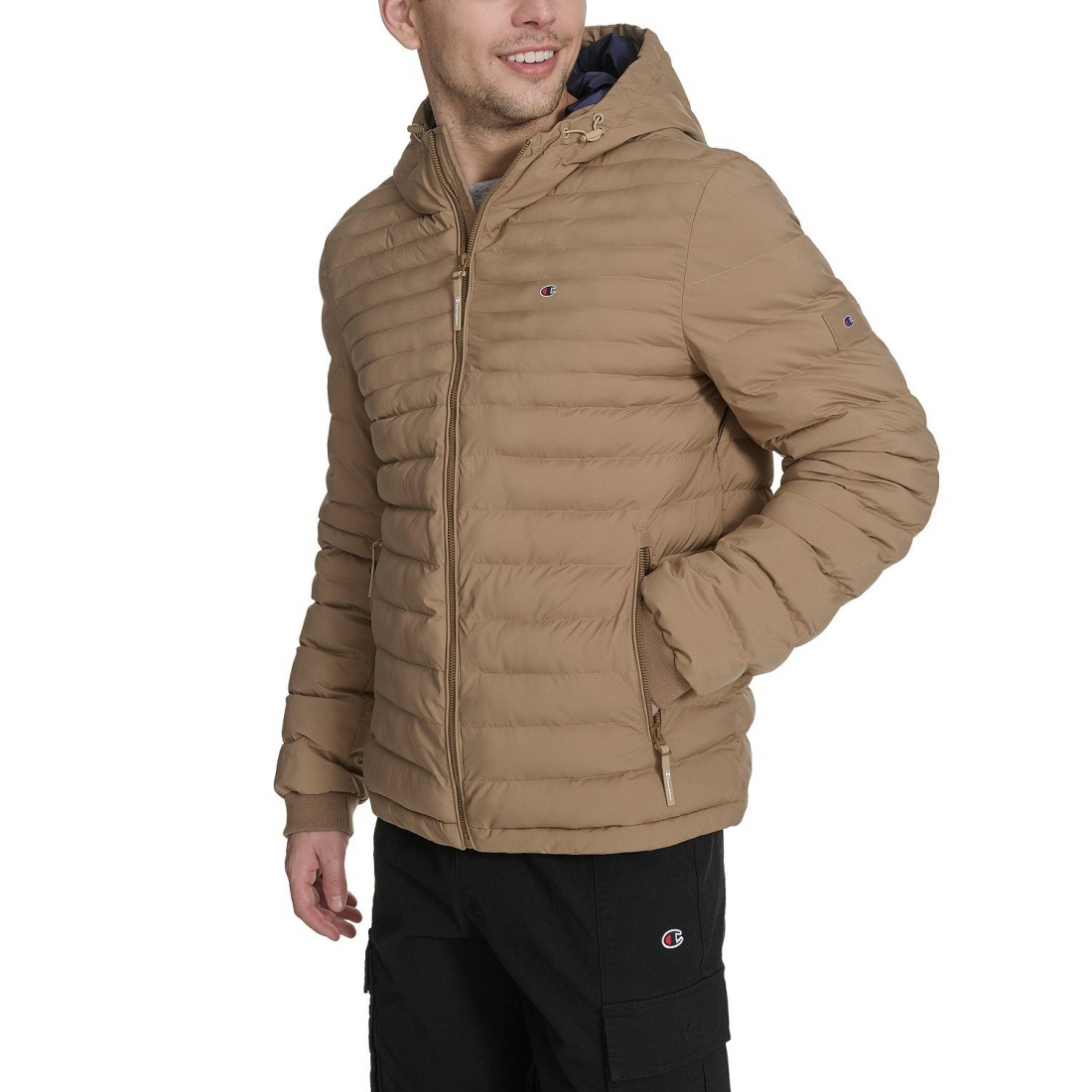 'Stretch' Gesteppte Jacke für Herren