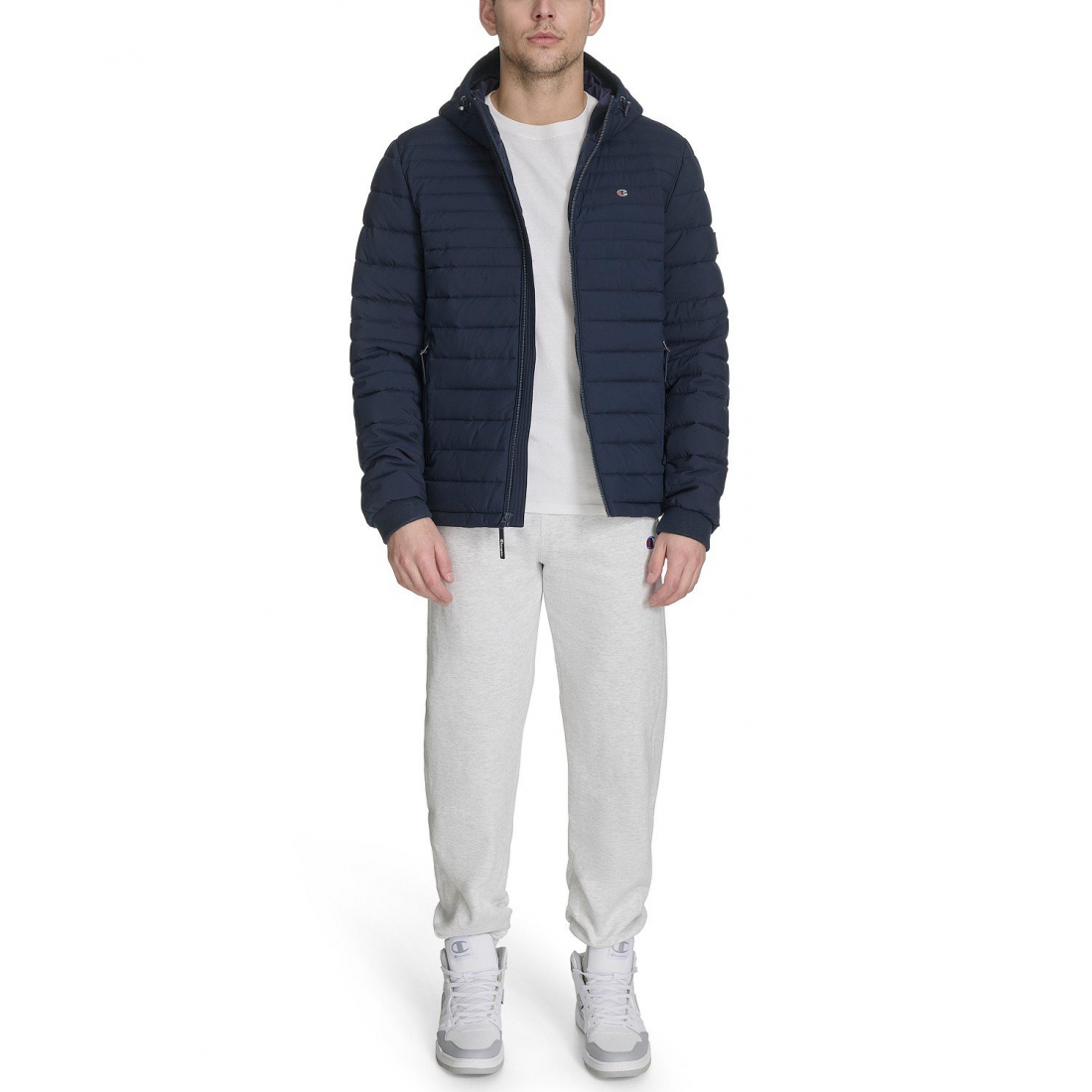 'Stretch' Gesteppte Jacke für Herren