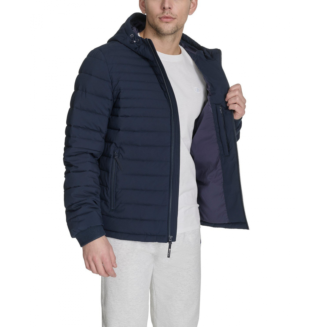 'Stretch' Gesteppte Jacke für Herren