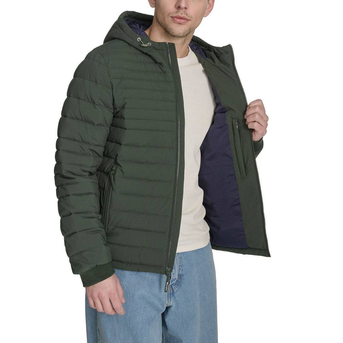 'Stretch' Gesteppte Jacke für Herren