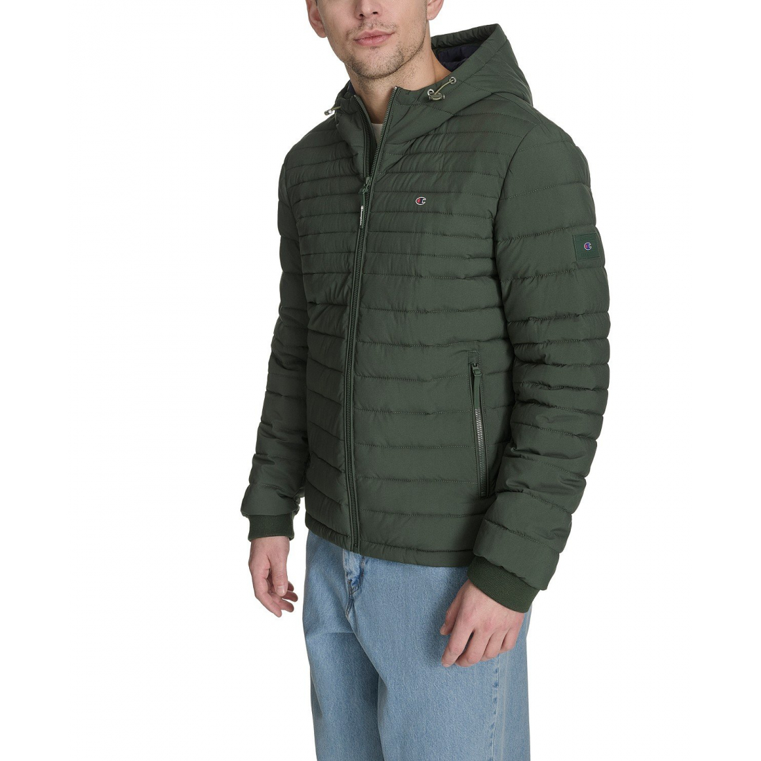 'Stretch' Gesteppte Jacke für Herren