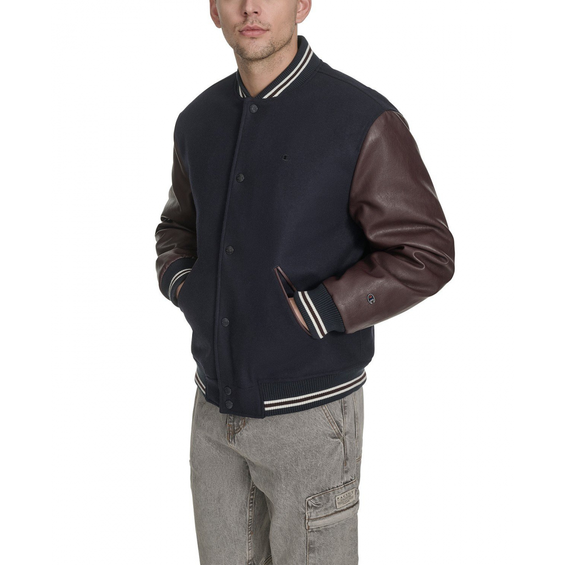 'Mixed Media' Bomberjacke für Herren