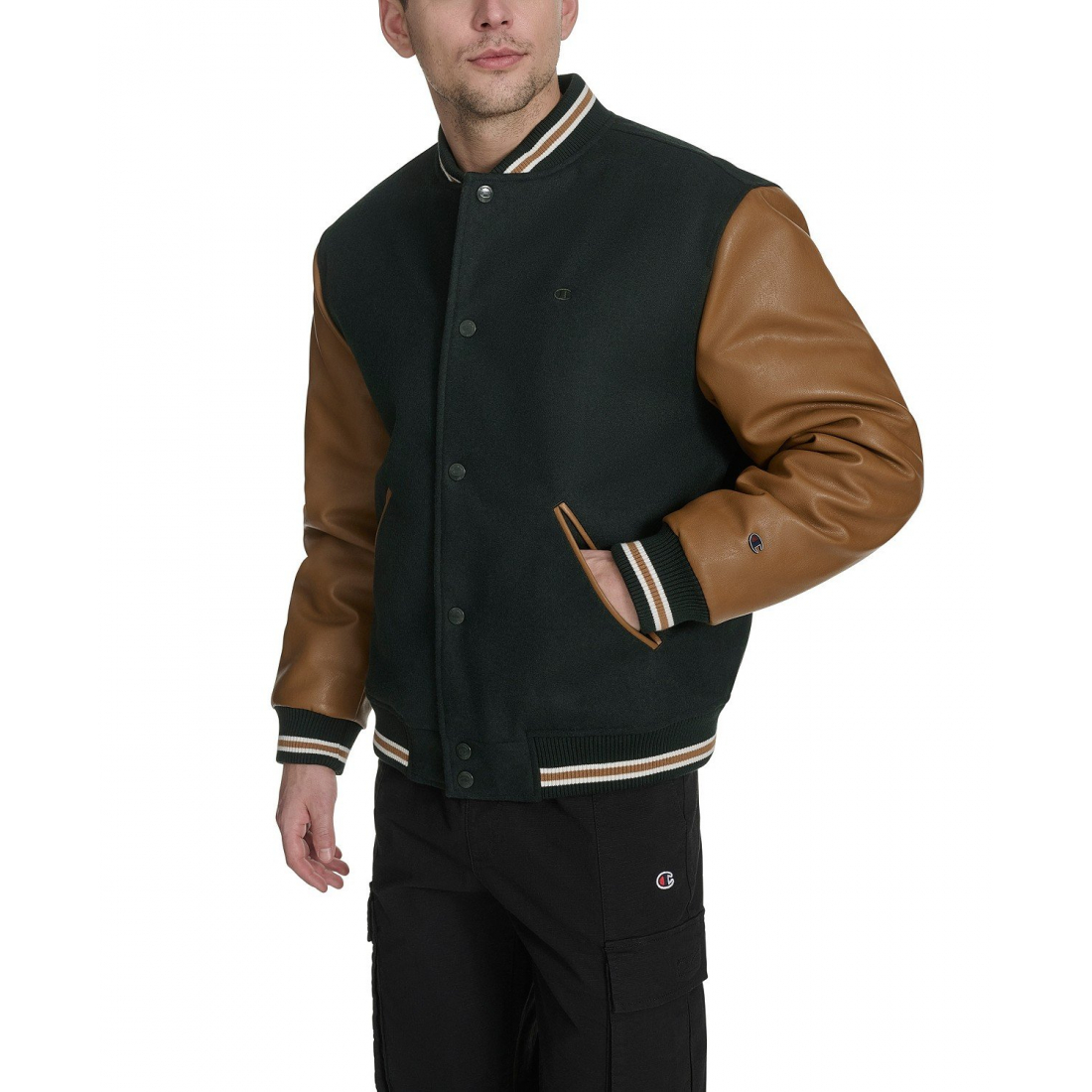 'Mixed Media' Bomberjacke für Herren