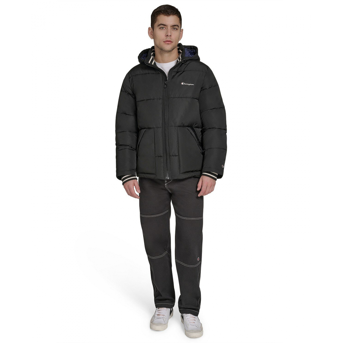 'Hooded' Pufferjacke für Herren