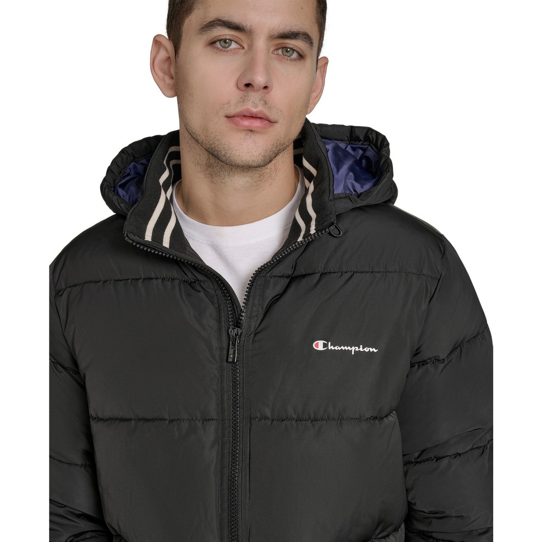 'Hooded' Pufferjacke für Herren