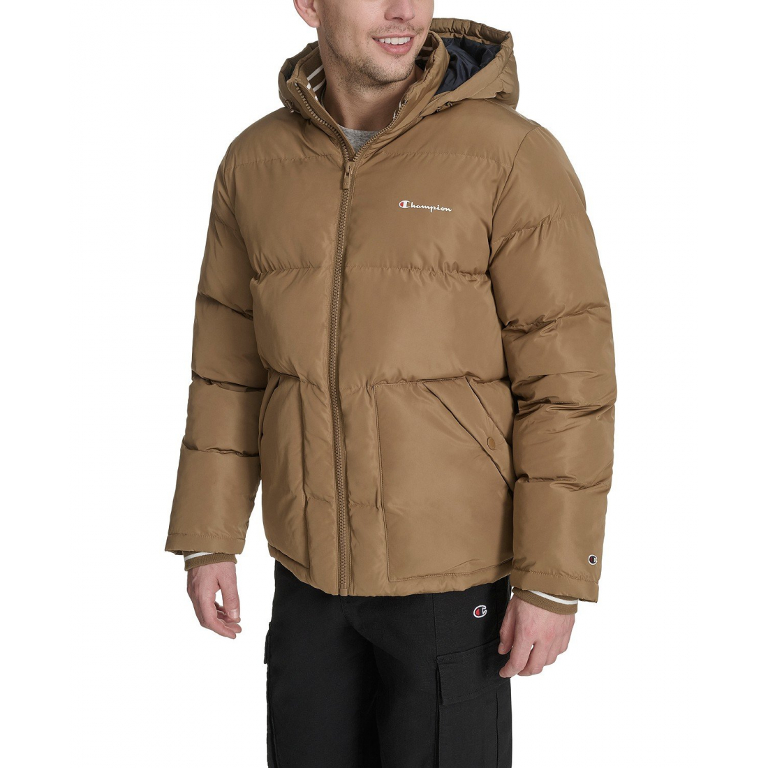 'Hooded' Pufferjacke für Herren