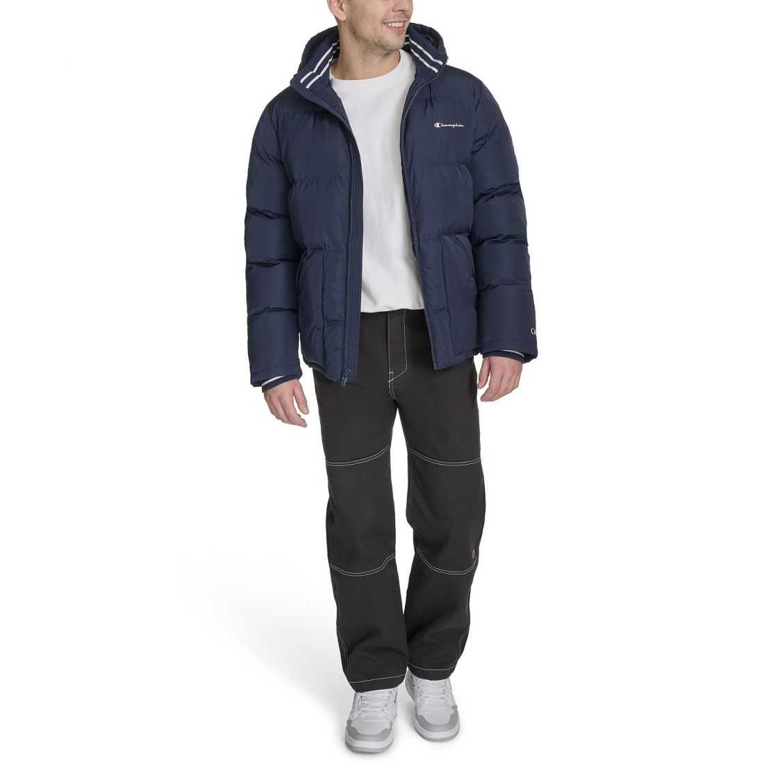 'Hooded' Pufferjacke für Herren