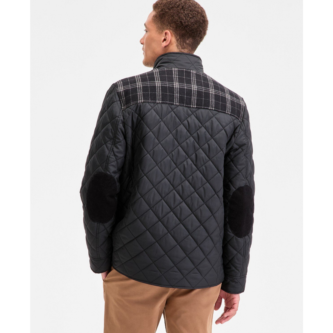 Veste matelassée 'Mixed Media' pour Hommes