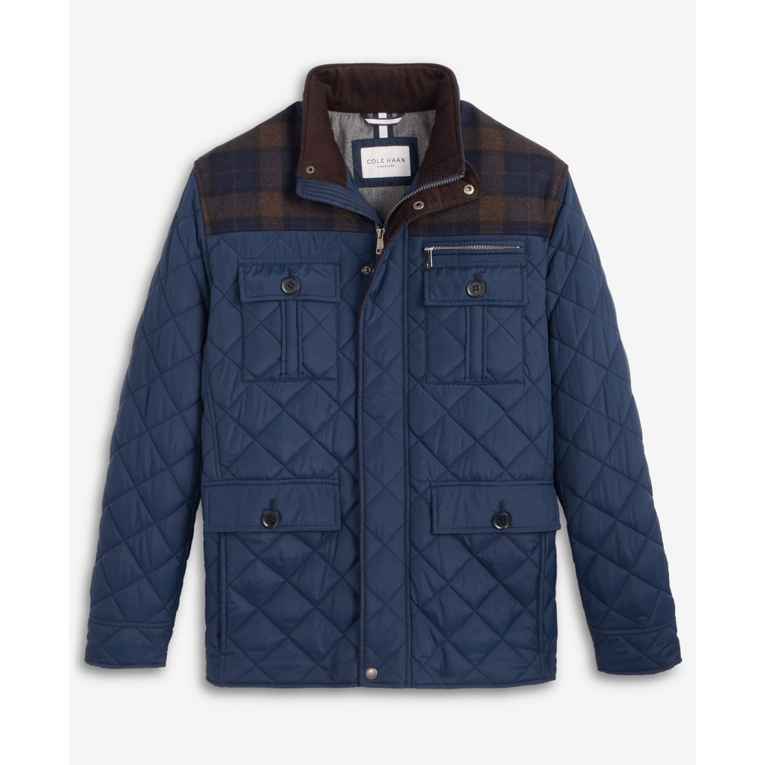 Veste matelassée 'Mixed Media' pour Hommes