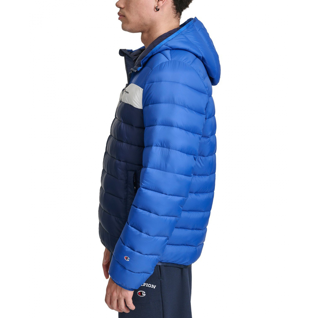 'Performance Hooded' Gesteppte Jacke für Herren