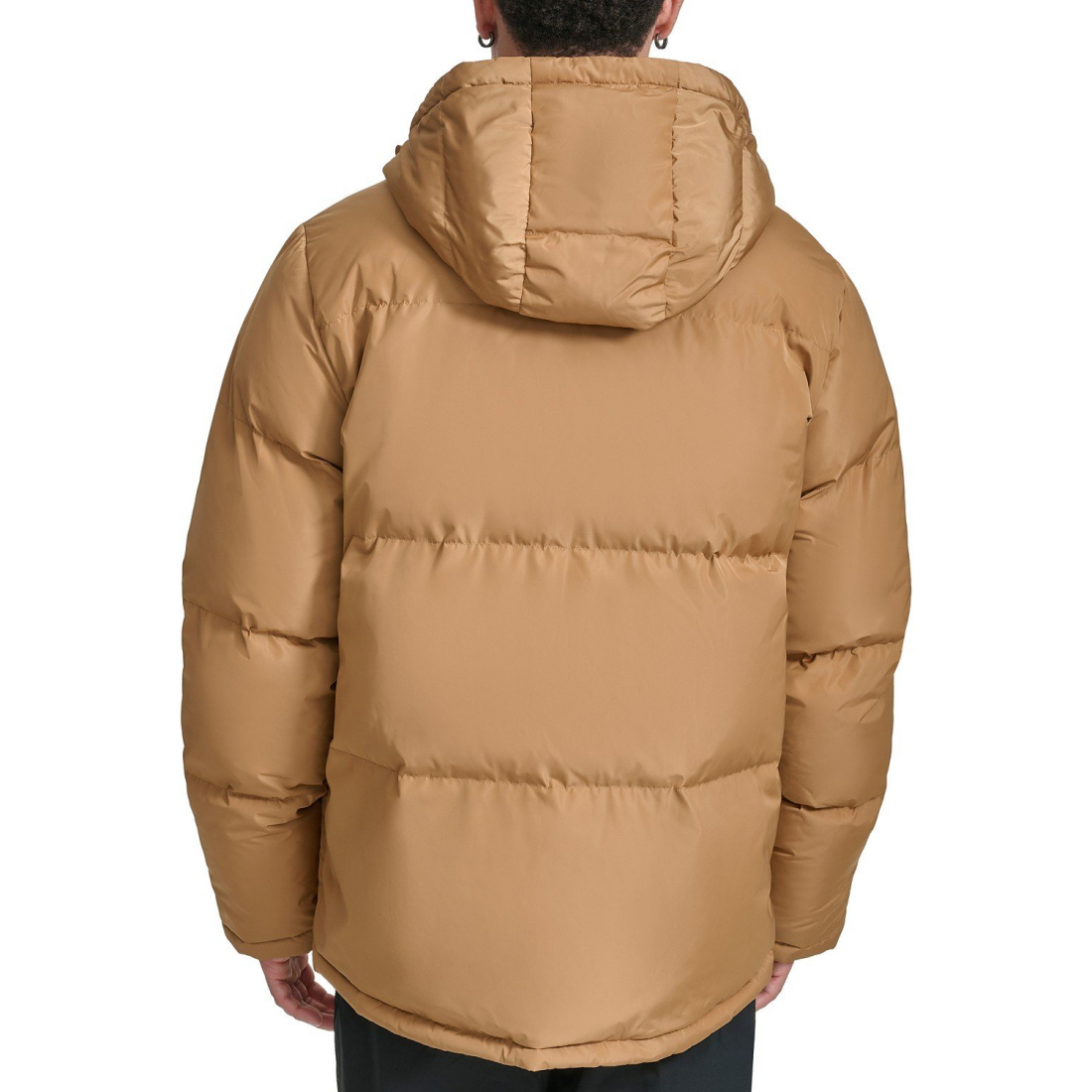 'Quilted Full-Zip Hooded' Pufferjacke für Herren