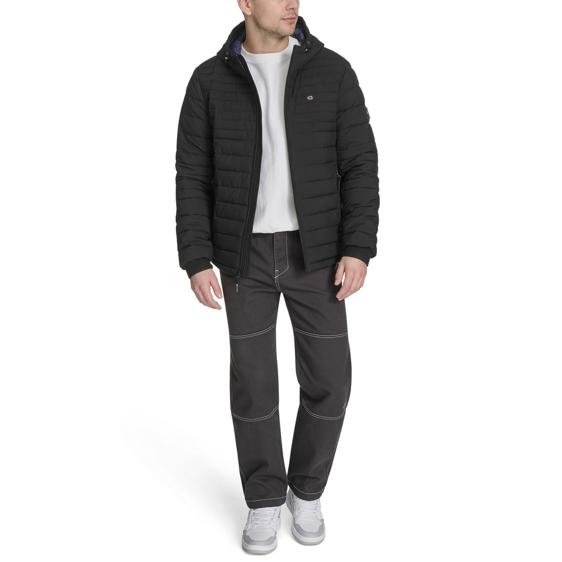 'Stretch' Gesteppte Jacke für Herren