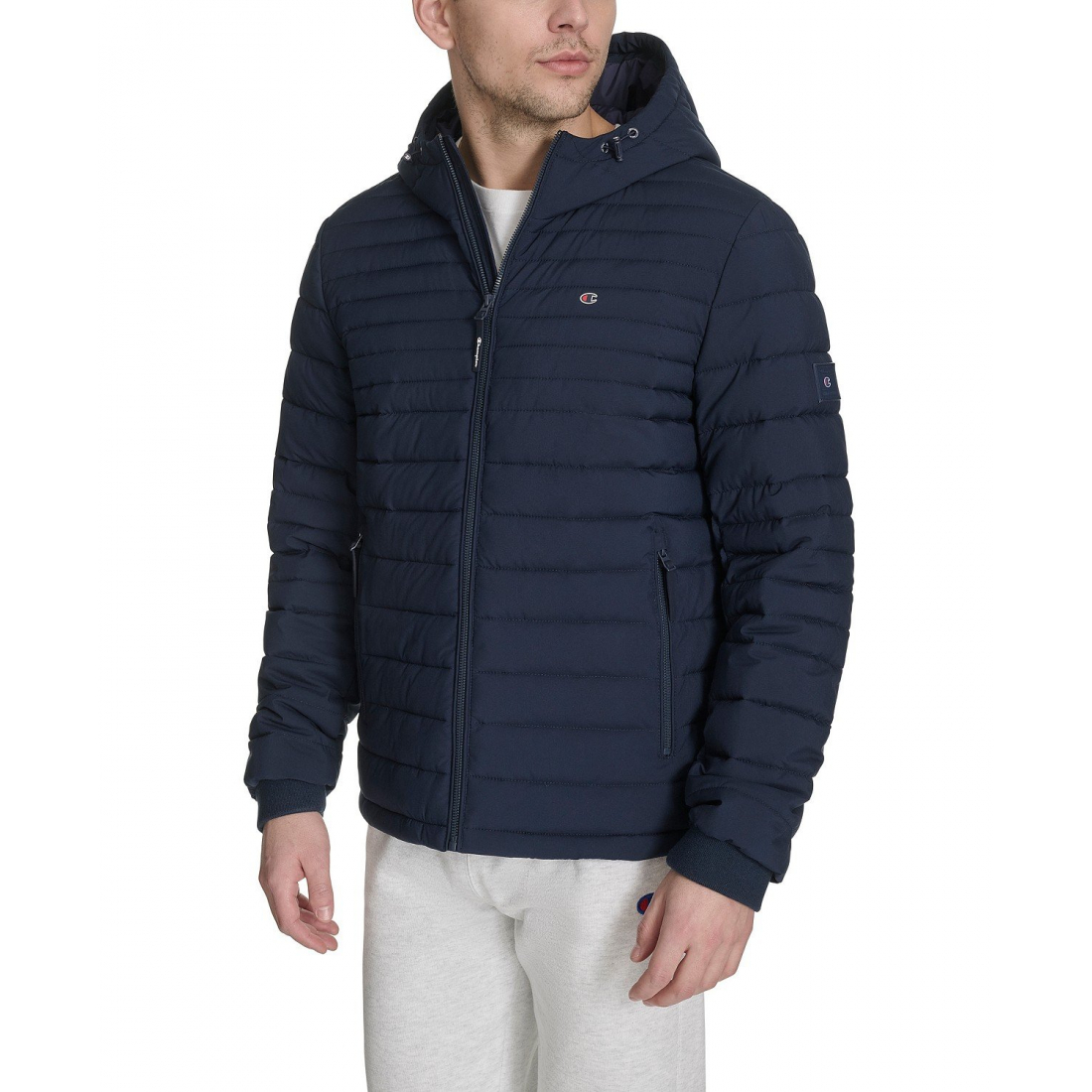 'Stretch' Gesteppte Jacke für Herren