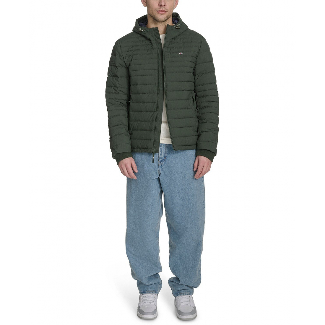 'Stretch' Gesteppte Jacke für Herren