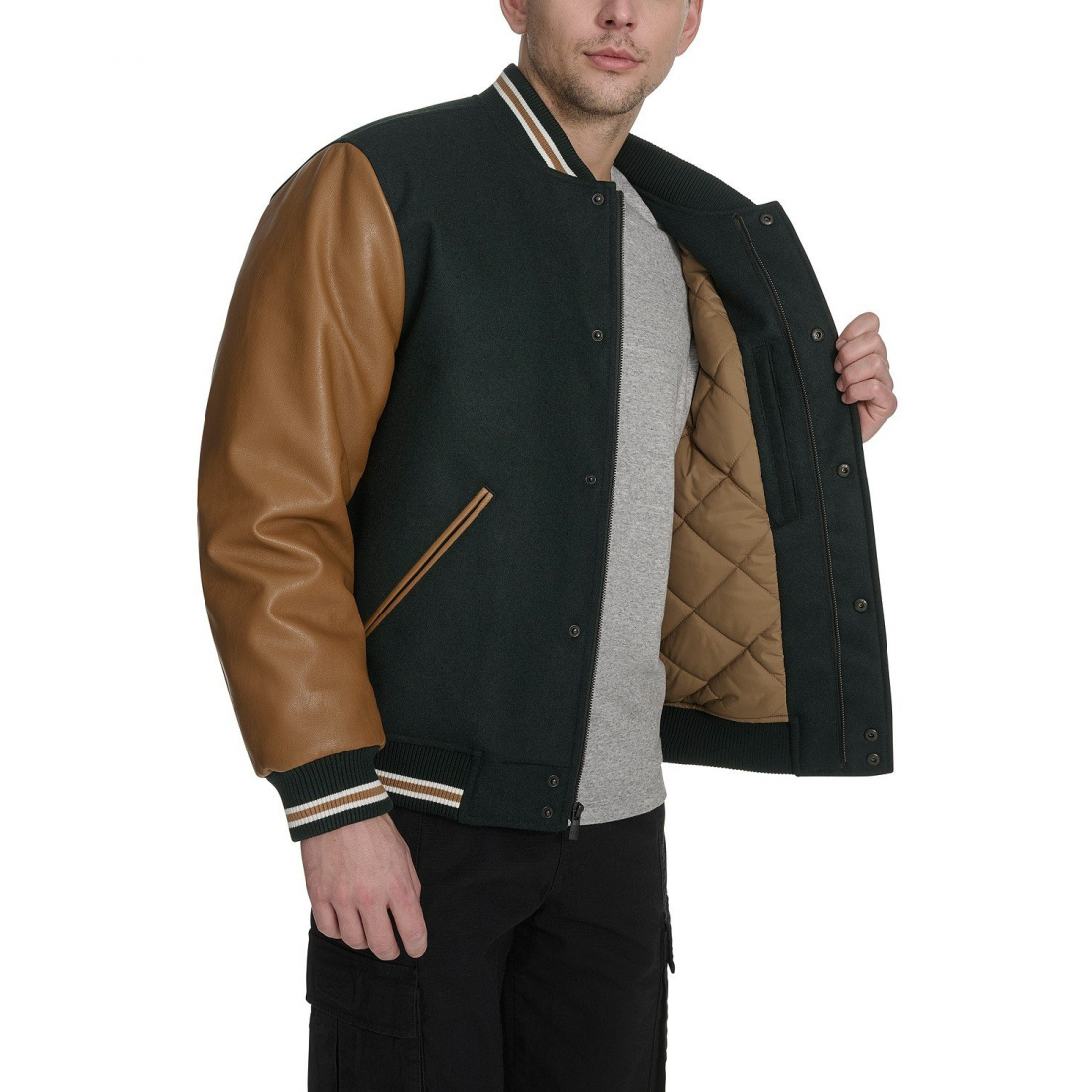 'Mixed Media' Bomberjacke für Herren