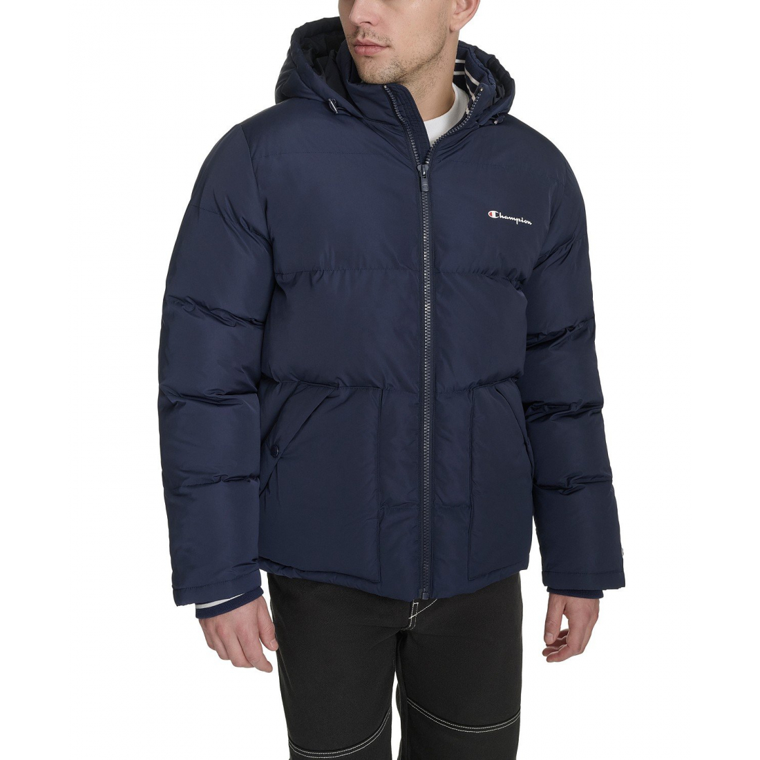 'Hooded' Pufferjacke für Herren