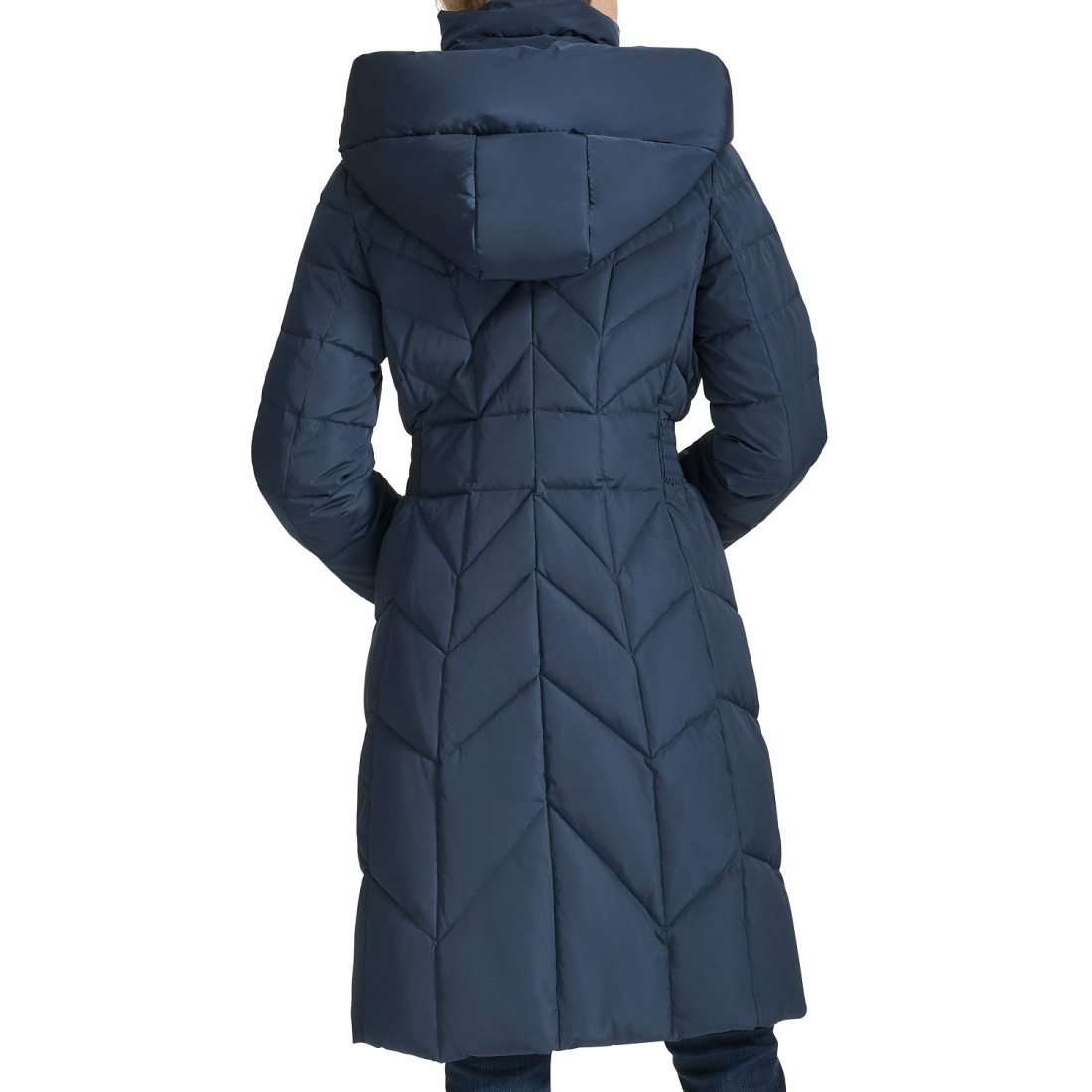 Manteau matelassé 'Bibbed Hooded' pour Femmes