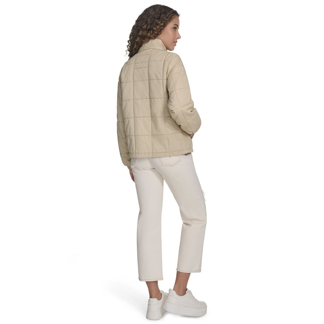 'Box' Gesteppte Jacke für Damen