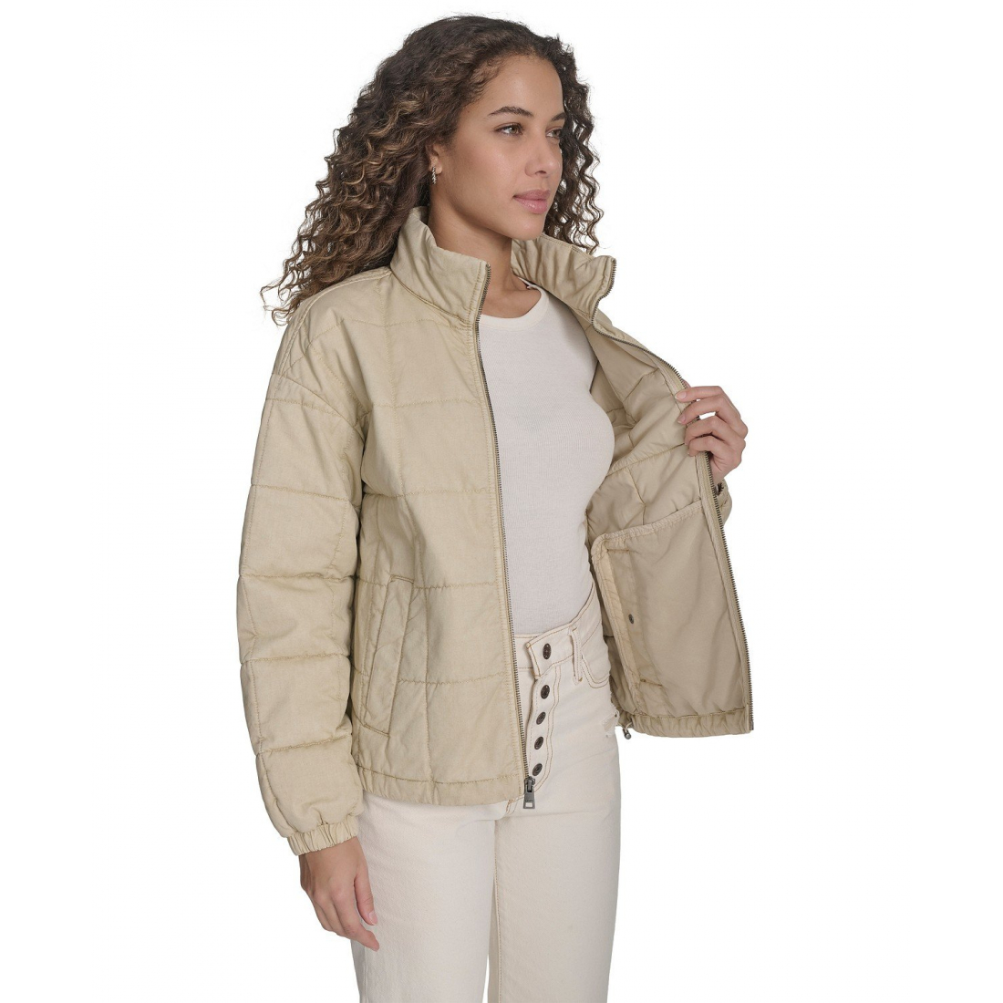 'Box' Gesteppte Jacke für Damen