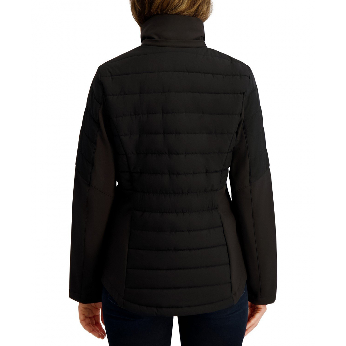 Manteau matelassé 'FleeceHooded Softshell' pour Femmes