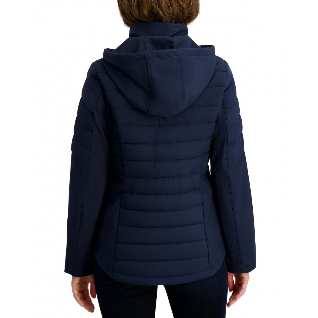 Manteau matelassé 'FleeceHooded Softshell' pour Femmes