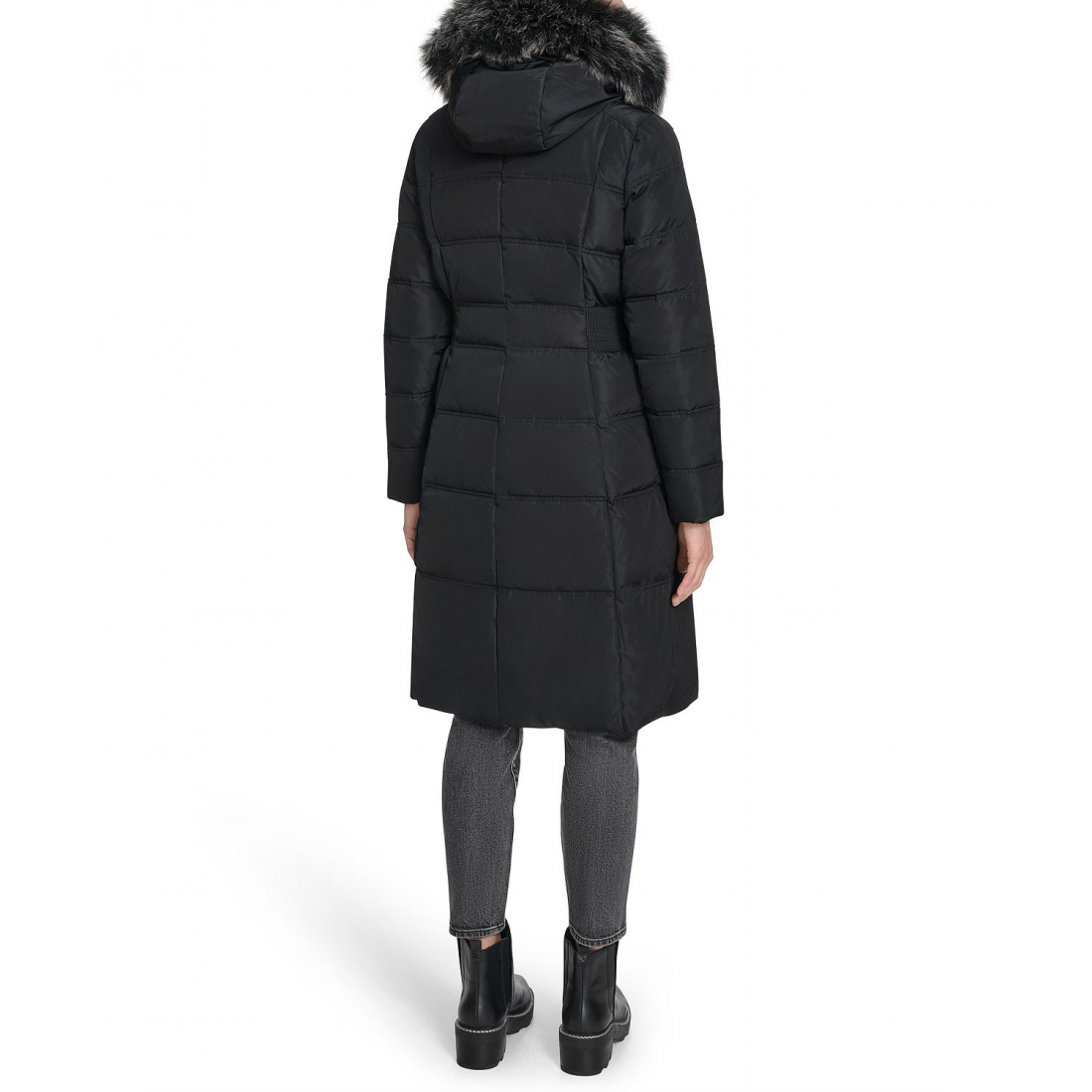 Manteau matelassé 'Trim Hood Zip-Front' pour Femmes