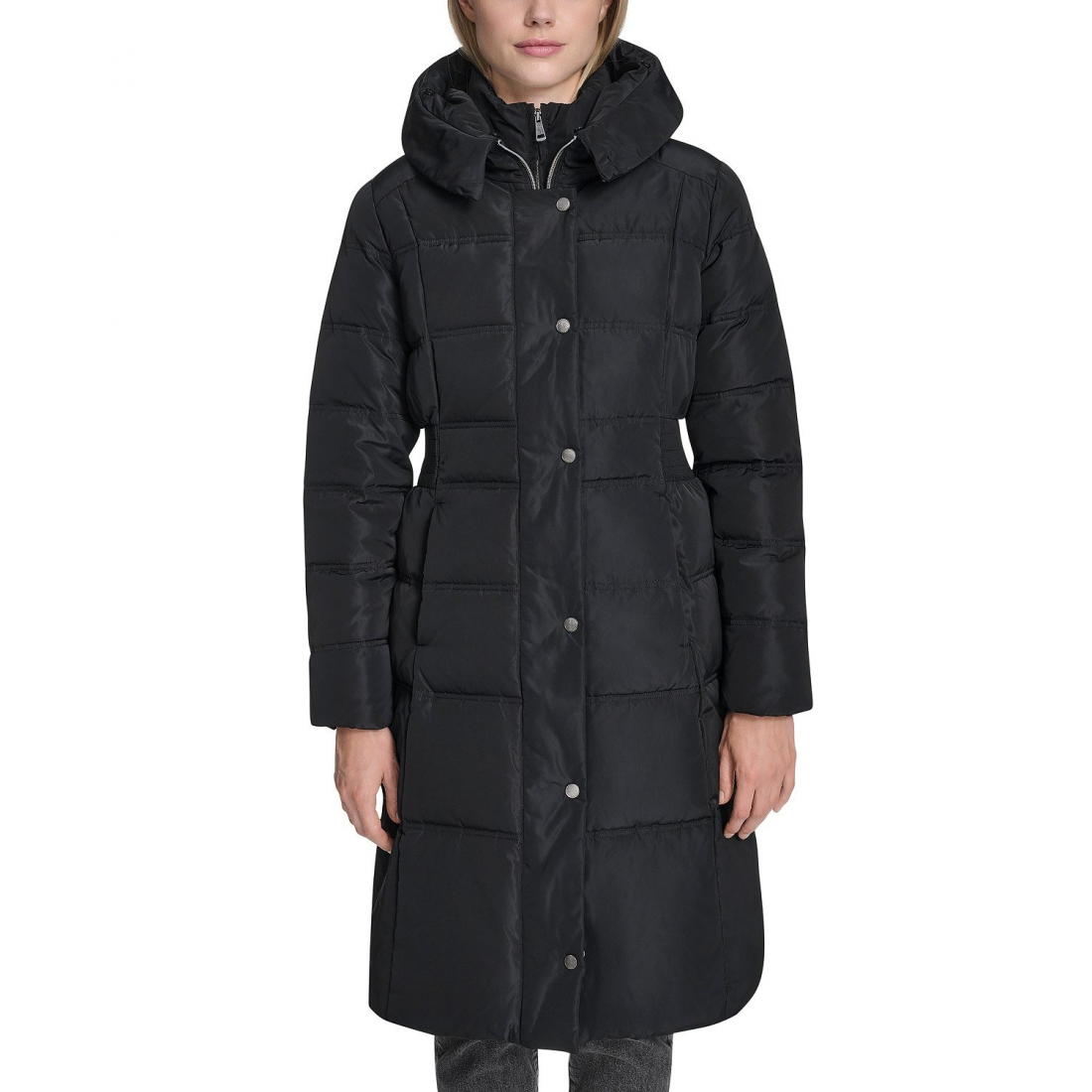 Manteau matelassé 'Trim Hood Zip-Front' pour Femmes
